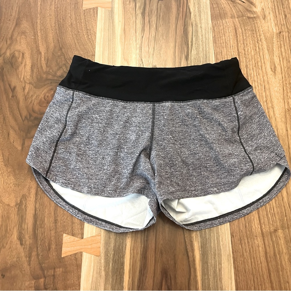 Lululemon speed up 4 inch inseam shorts size 4